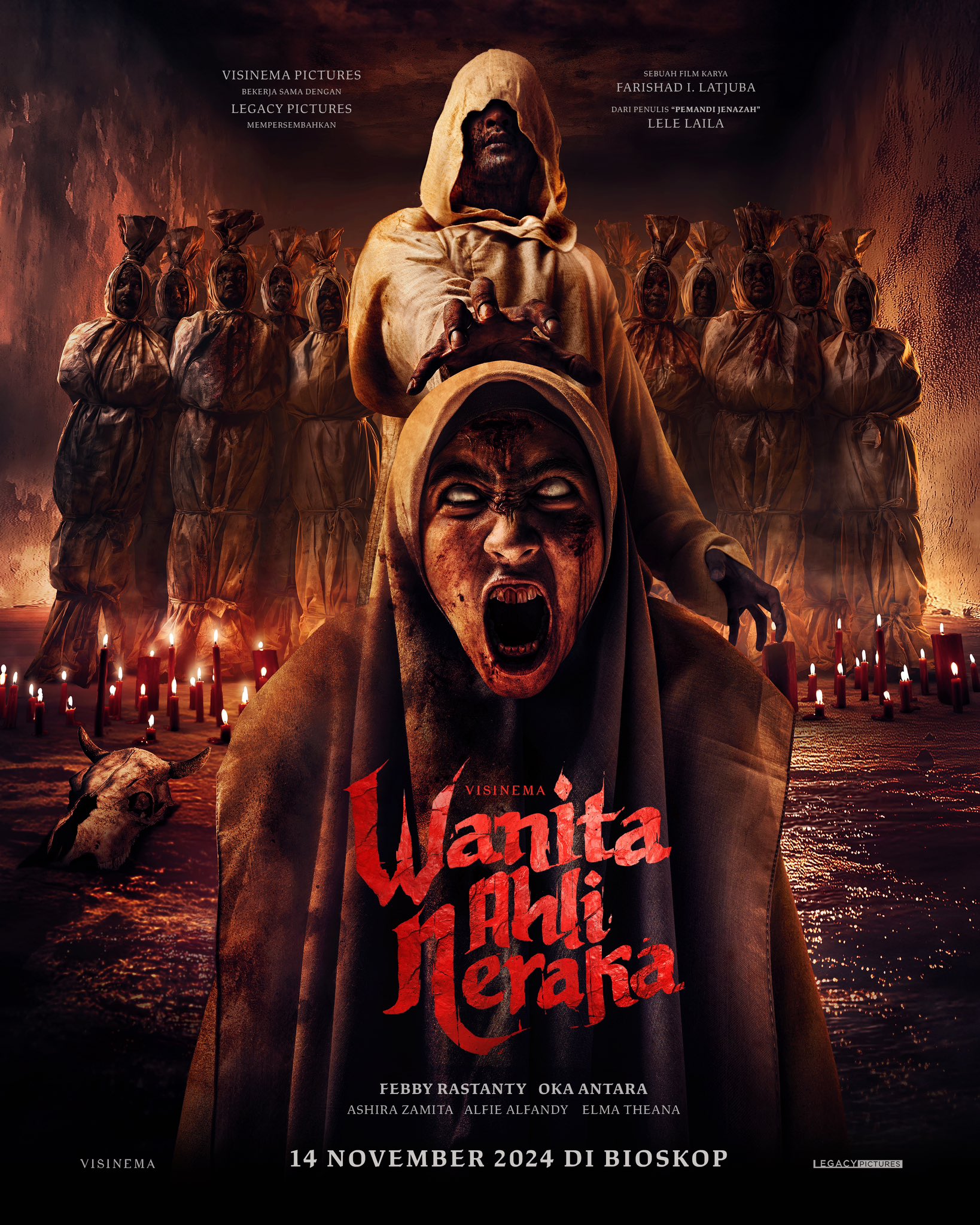 Poster dan Trailer Film Horor Wanita Ahli Neraka, Resmi Dirilis Catat Jadwal Tayangnya!