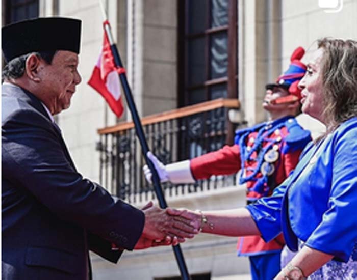 Presiden Prabowo Disambut Presiden Republik Peru pada Upacara Kenegaraan Sebelum Hadiri Rangkaian Kegiatan KTT APEC 2024