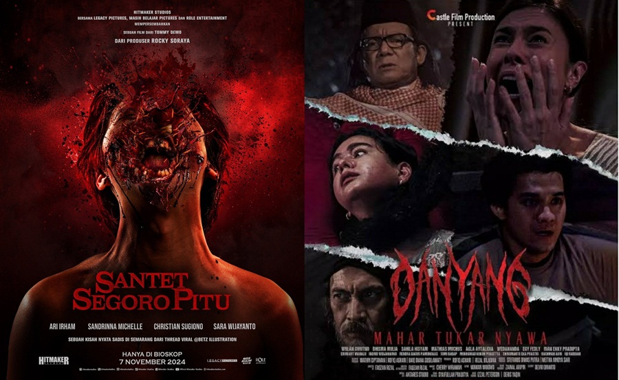 Duel Film Horor Indonesia, Santet Segoro Pitu vs Danyang Mahar Tukar Nyawa, Mana yang Paling Menyeramkan?