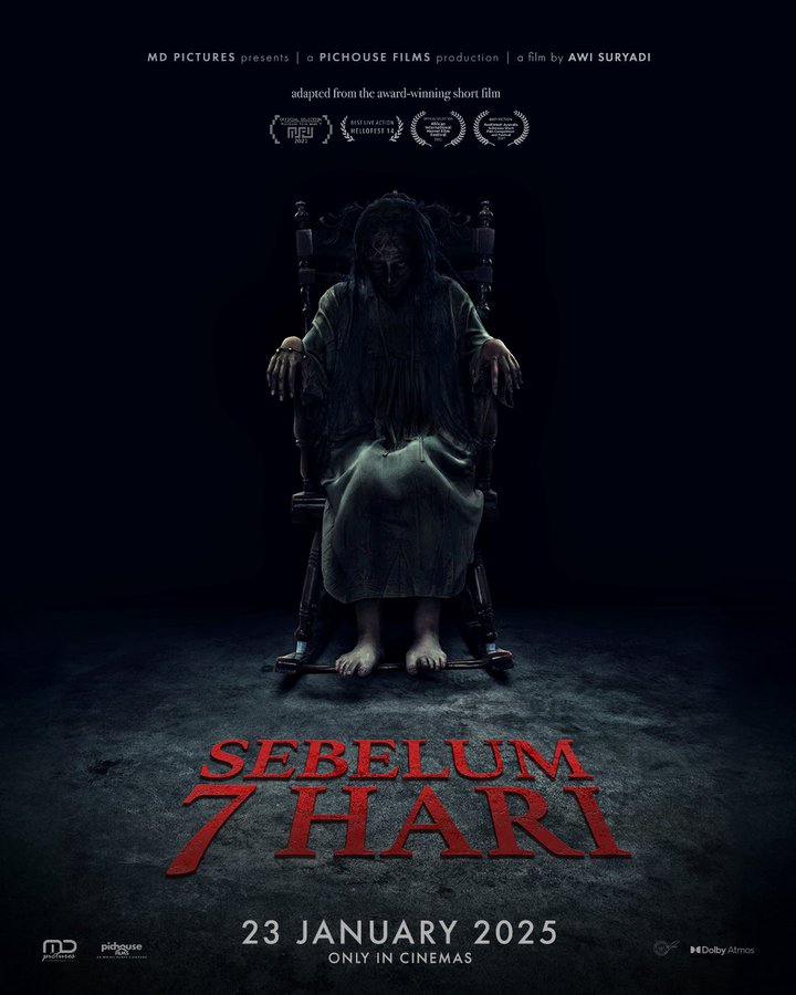 Menyeramkan Teaser Poster Film Sebelum 7 Hari Dirilis, Nih! Penampakannya