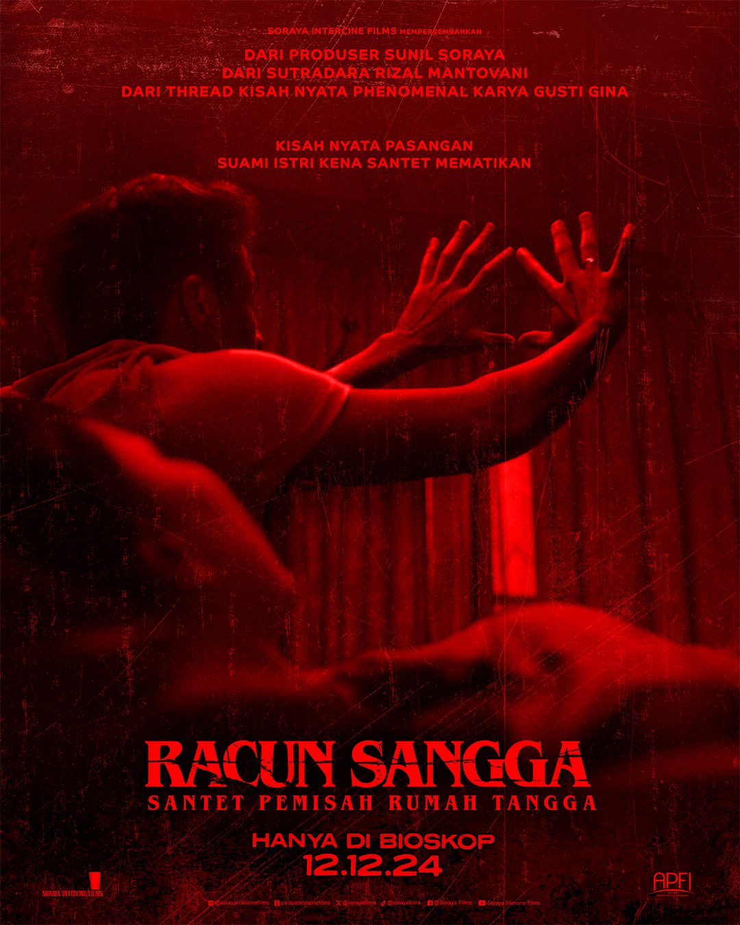 Jelang Tayang, Pre Release Film Racun Sangga Santet Pemisah Rumah Tangga Diluncurkan