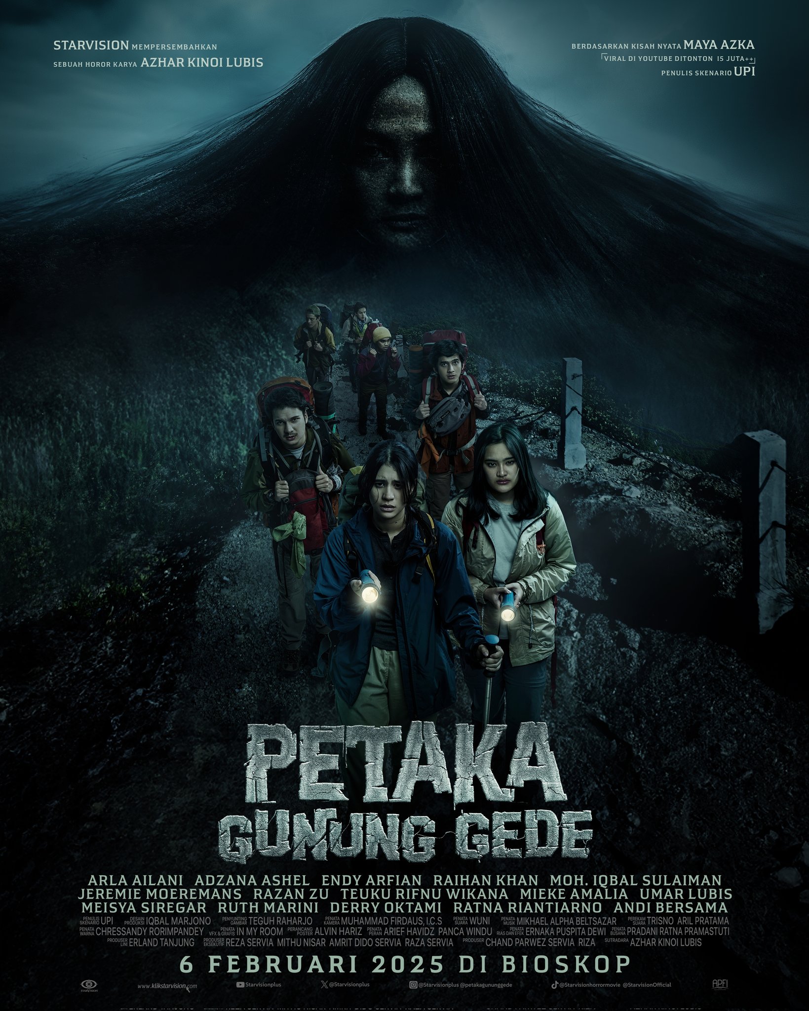 Menuju Tayang Poster dan Trailer Teranyar Petaka Gunung Gede Diluncurkan, Lebih Menyeramkan!