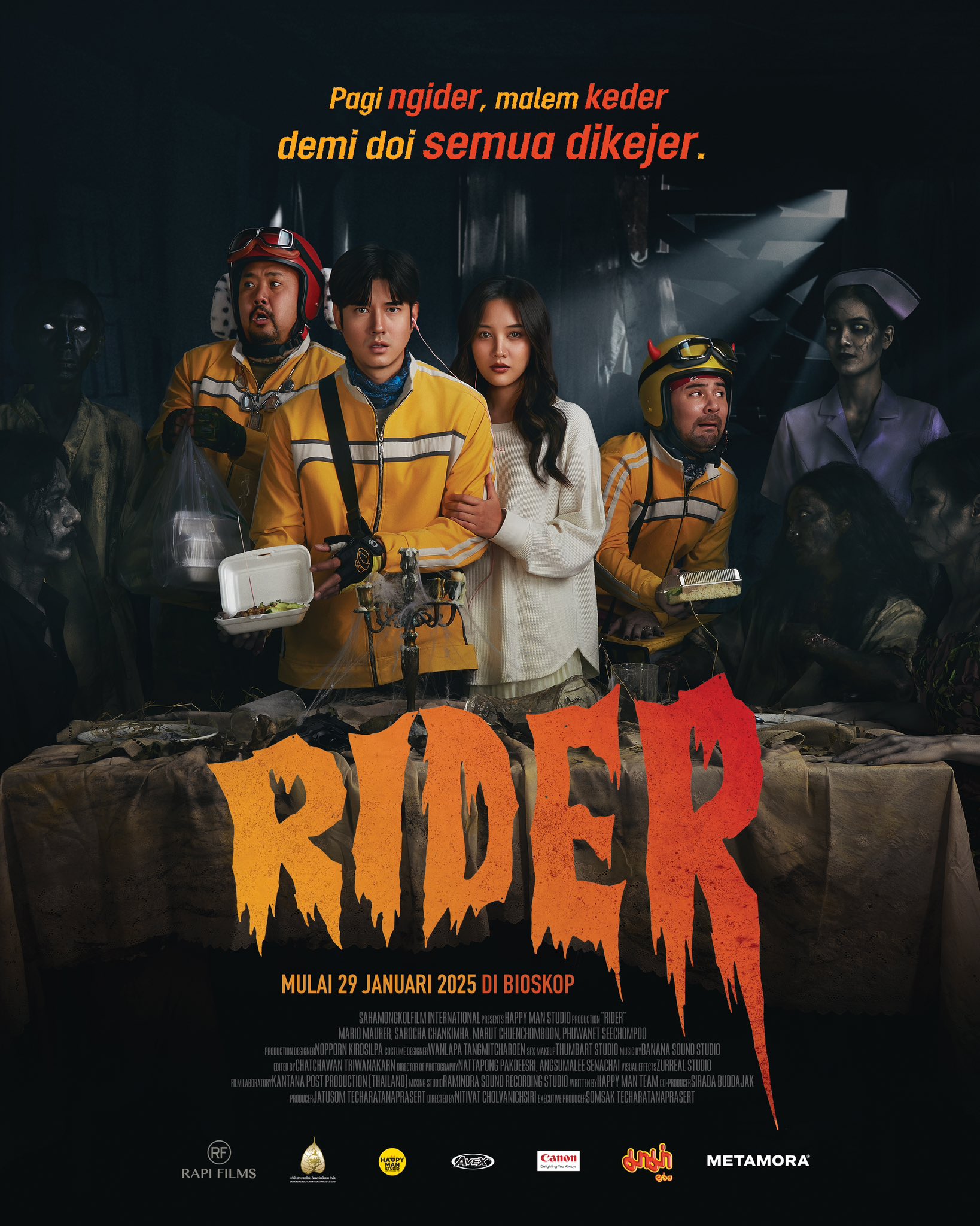 Sinopsis dan Trailer Rider, Kisah Pengalaman Driver Ojol Hingga Cinta Berujung Maut