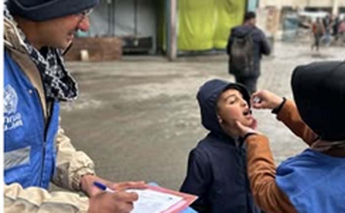 Vaksinasi Polio di Gaza Telah Diluncurkan Kerjasama dengan UNRWA