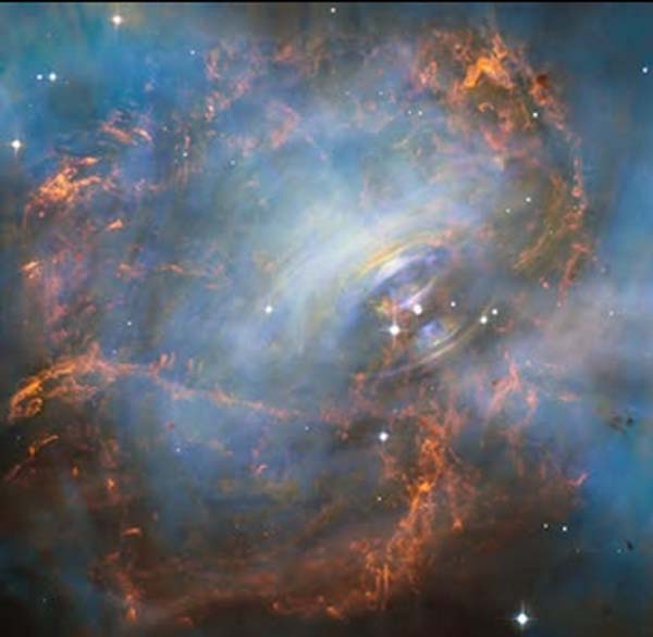 Nebula Kepiting Ungkap Jantung yang Berdetak dari Salah Satu Sisa Supernova