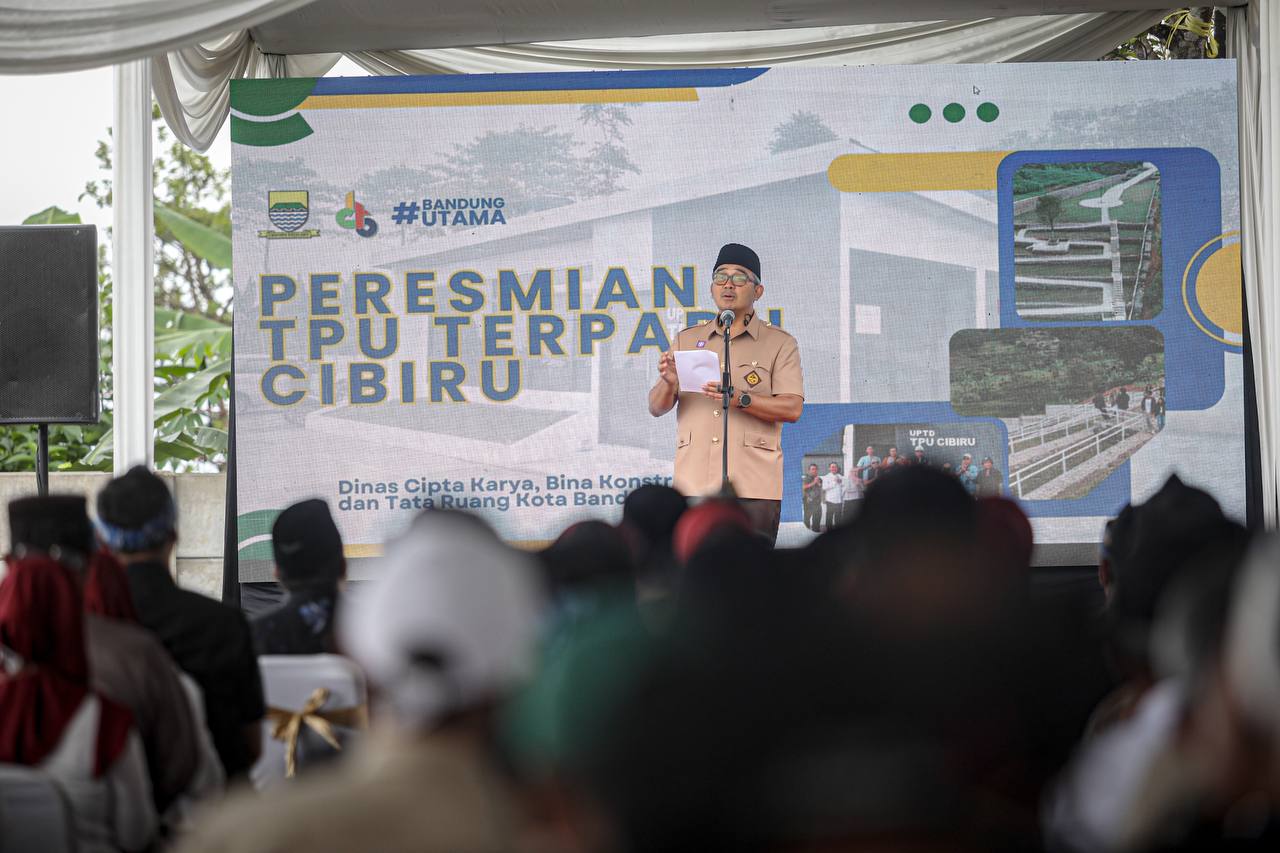TPU Terpadu Cibiru Diresmikan, Wali Kota Farhan Tegaskan Layanan Gratis dan Antipungli