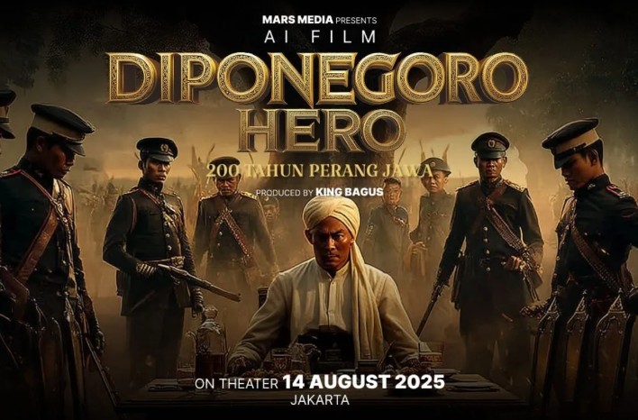 Film “Diponegoro Hero” Angkat Kisah Perang Jawa Lewat Teknologi AI