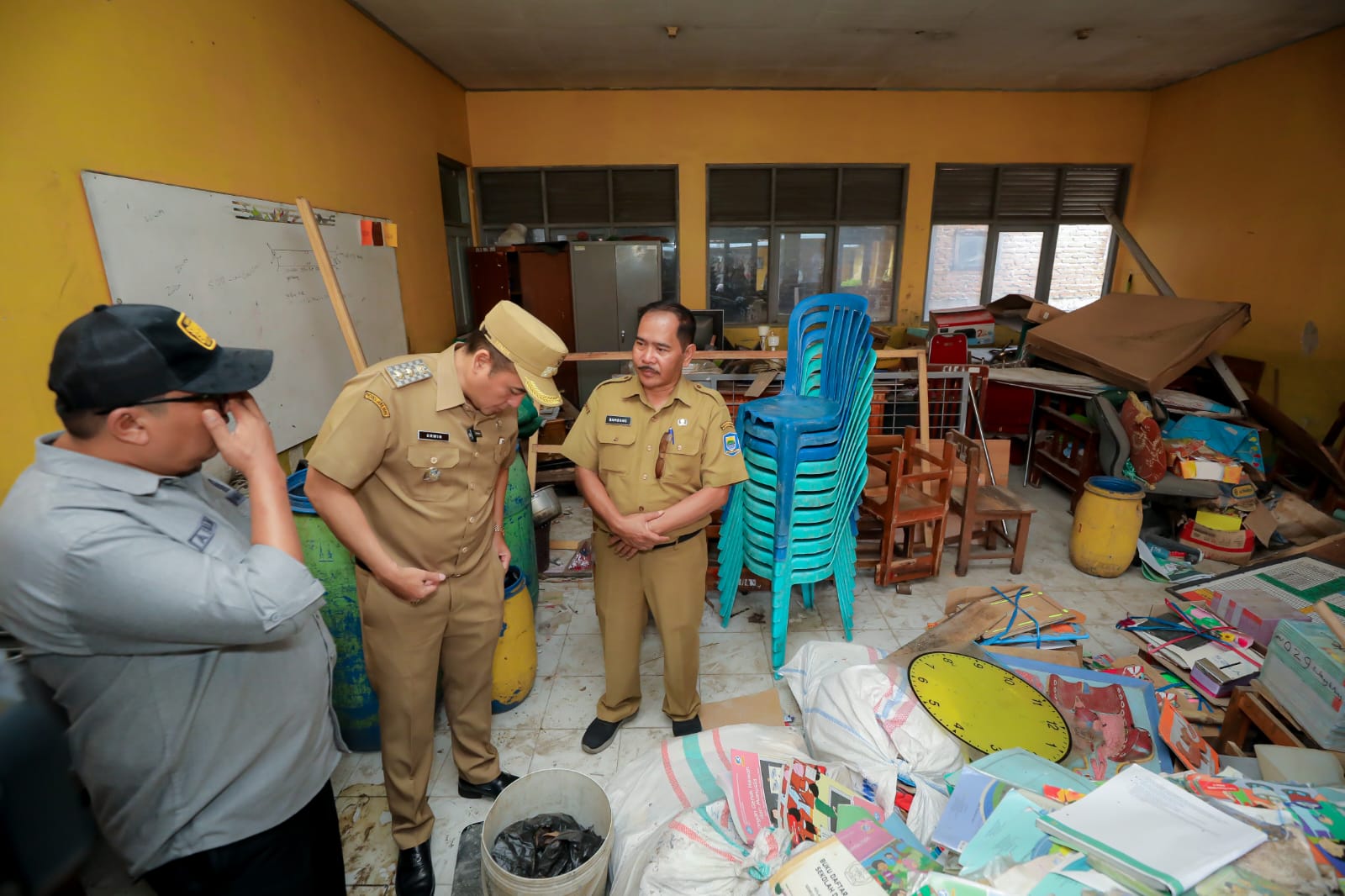 Tiga Ruang Kelas Rusak, Pemkot Bandung Siap Bangun Ulang SDN 029 Cilengkrang
