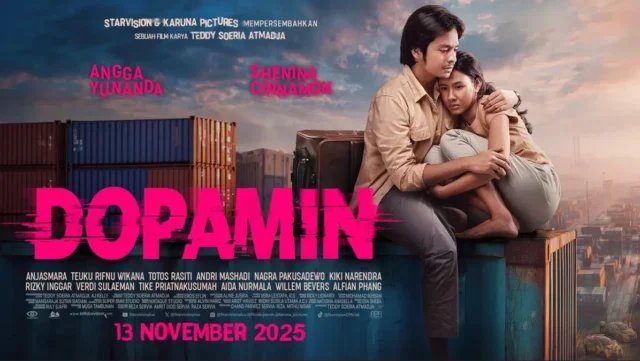 Starvision Plus dan Karuna Pictures Rilis Trailer dan Poster Resmi Film Thriller-Romantis “Dopamin”