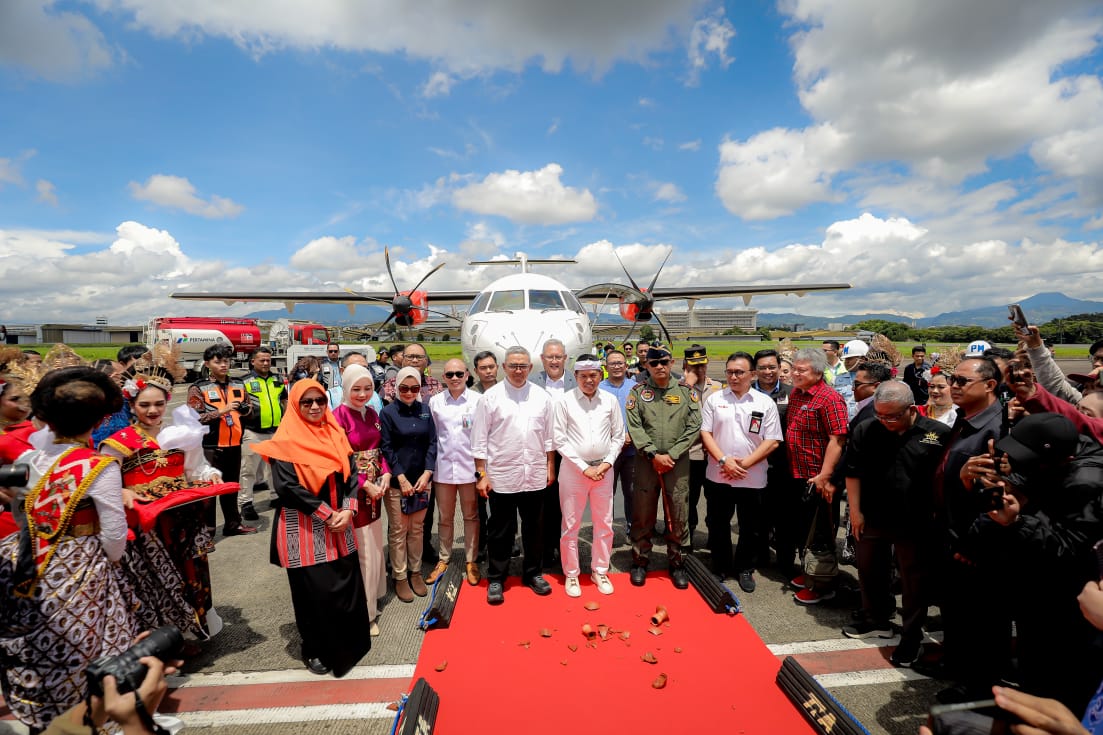 Bandara Husein Sastranegara Kembali Aktif, Penerbangan Semarang–Bandung Resmi Beroperasi