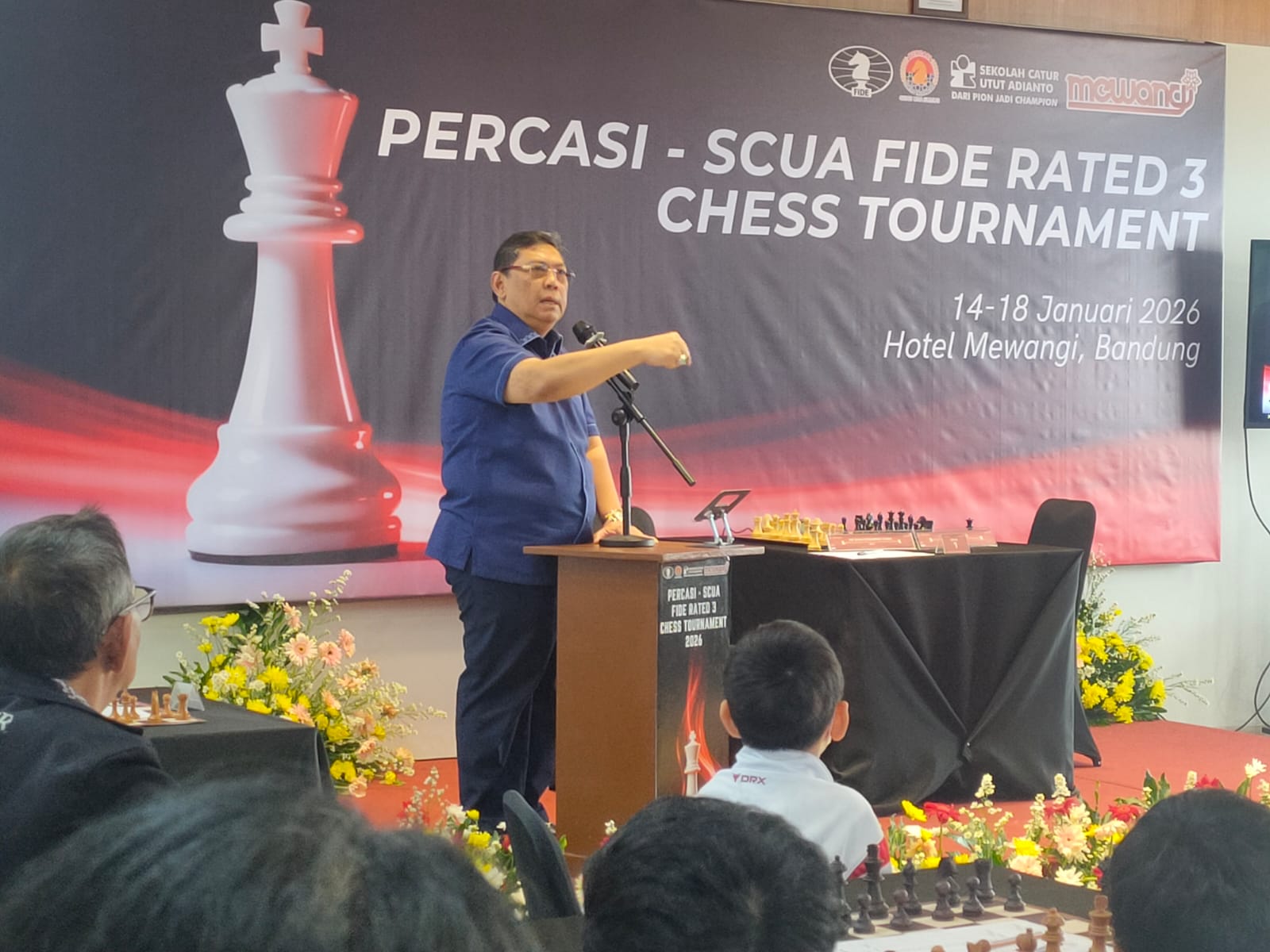 Percasi – SCUA Fide Rate 3 Chess Tournament 2026 Diburu 62 Pecatur