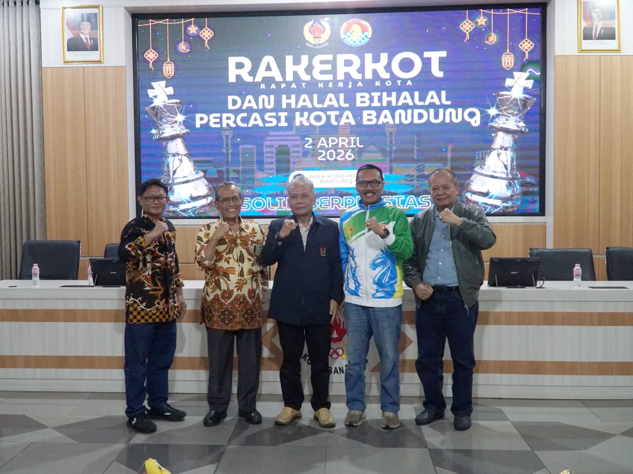 RAKERKOT dan HALBIL PERCASI KOTA BANDUNG BIDIK MEDALI PORPROV XV 2026